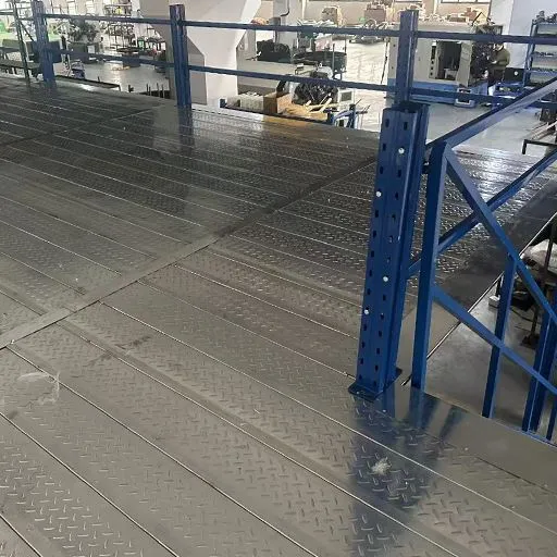 Industrrial Metal Mezzanine Structure Shelf Floor